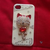 case gatinho cristais
